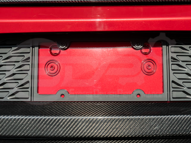 2024-UP FORD MUSTANG S650 | REAR LICENSE PLATE FRAME TRIM COVER